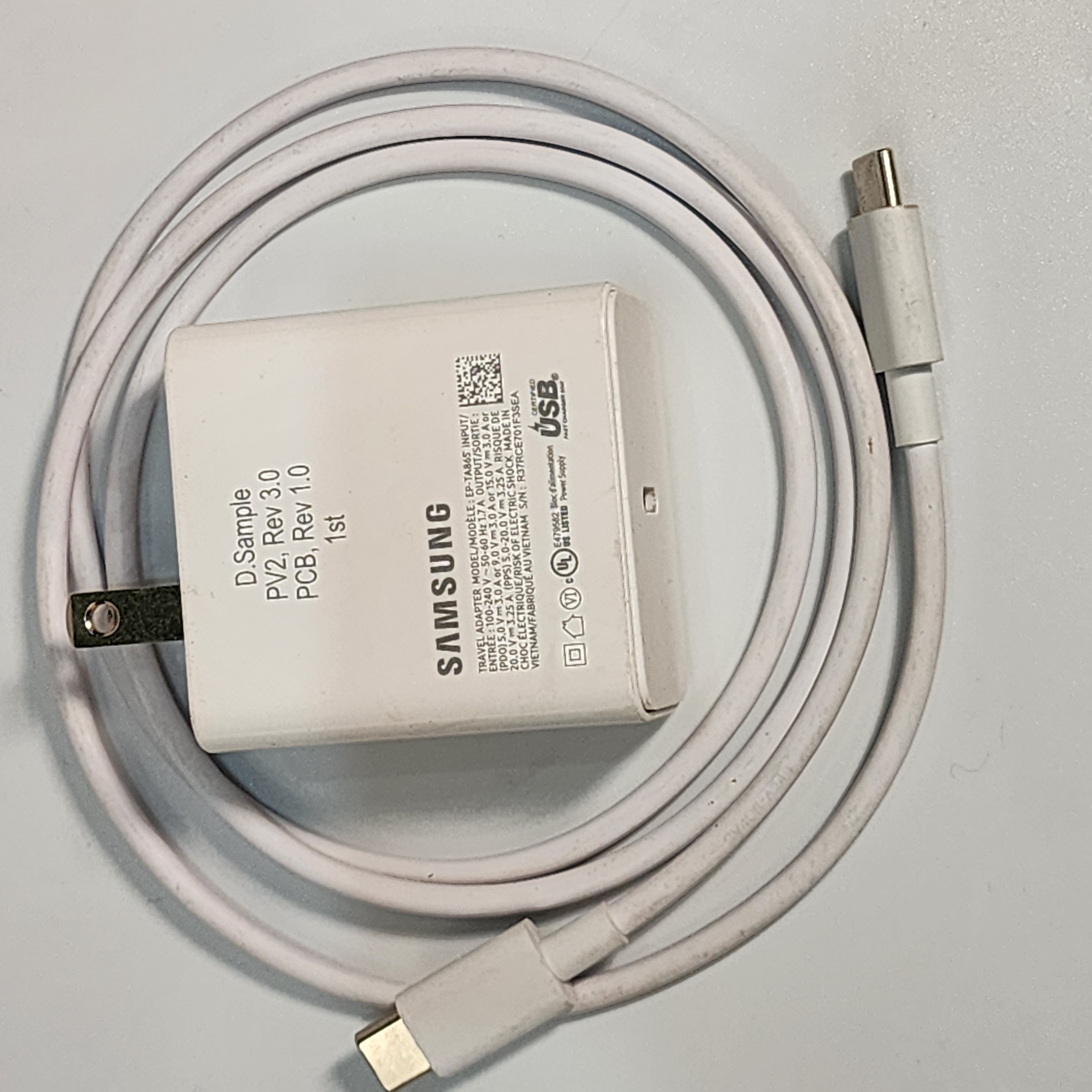 100% Original Samsung 45wcharger with cable  