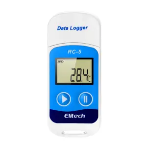 Elitech Rc-5 Temperature Data Logger | High Accuracy USB Data Recorder for Cold Chain Transportation