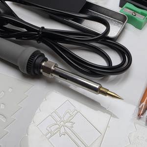 Professional Wood Burning Kit | 200-450W Adjustable Pyrography Pen & Tools
