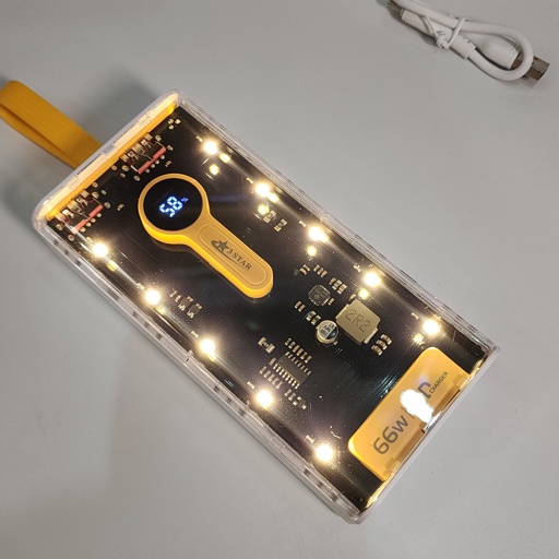 20000mah Transparent power bank with Emergency lights 's Image Missing