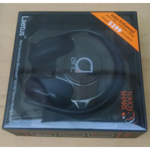 ARC Laetus Wireless Headphones | Touch2Share & Deep Bass Audio's Image Missing
