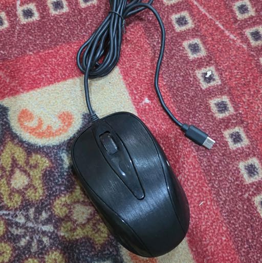 Type-C Wired Mouse for Laptop | Plug & Play Smooth Optical Mouse's Image Missing