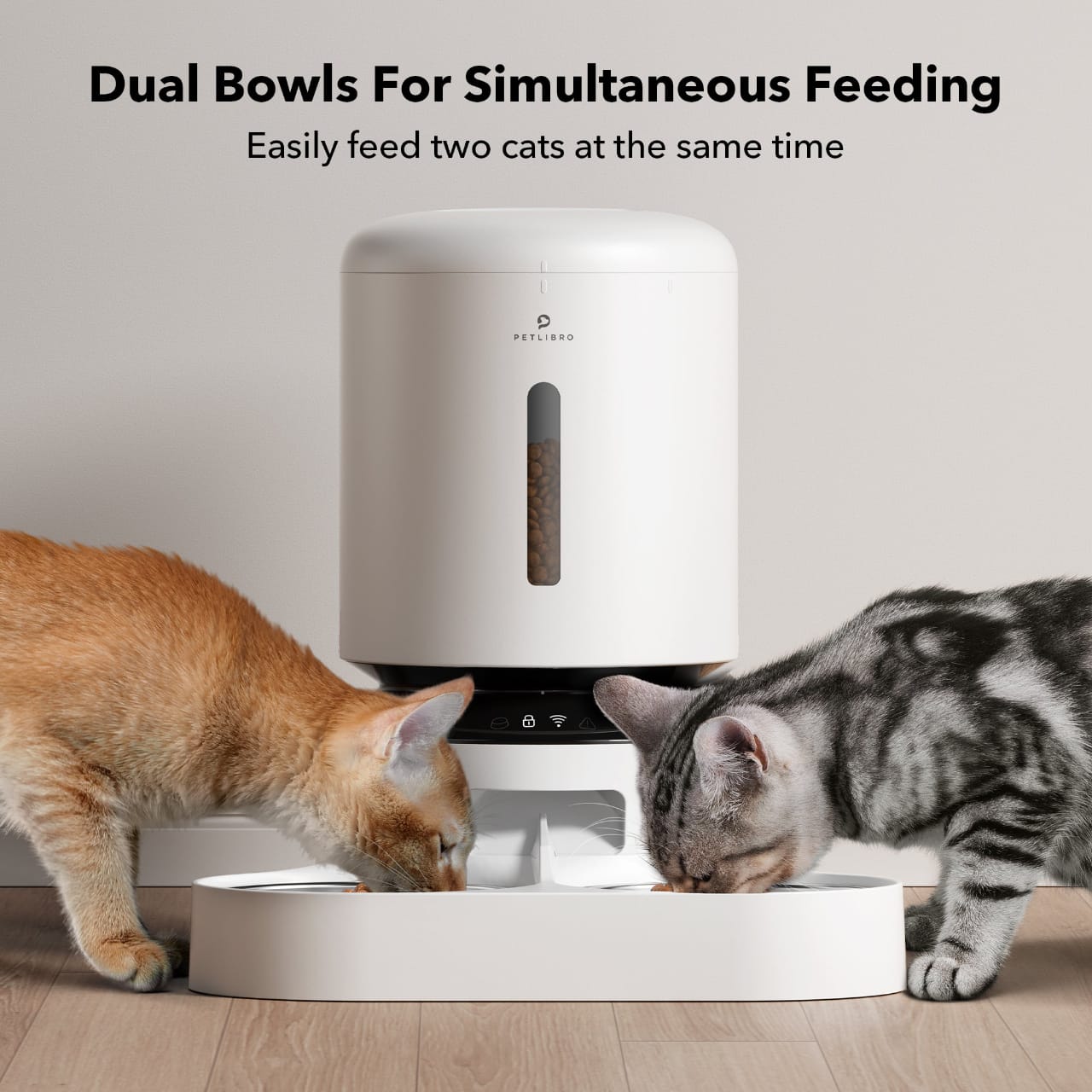 Granary automatic Pet Feeder PLAF006 5Liter double Food Tray